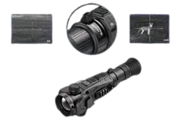 Electronic zoom rotary focus rod