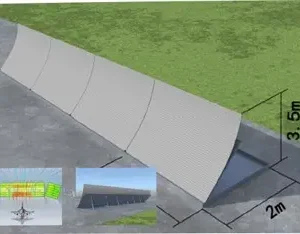 Assembled Deflector Screen